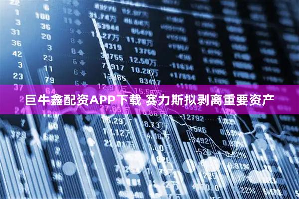 巨牛鑫配资APP下载 赛力斯拟剥离重要资产